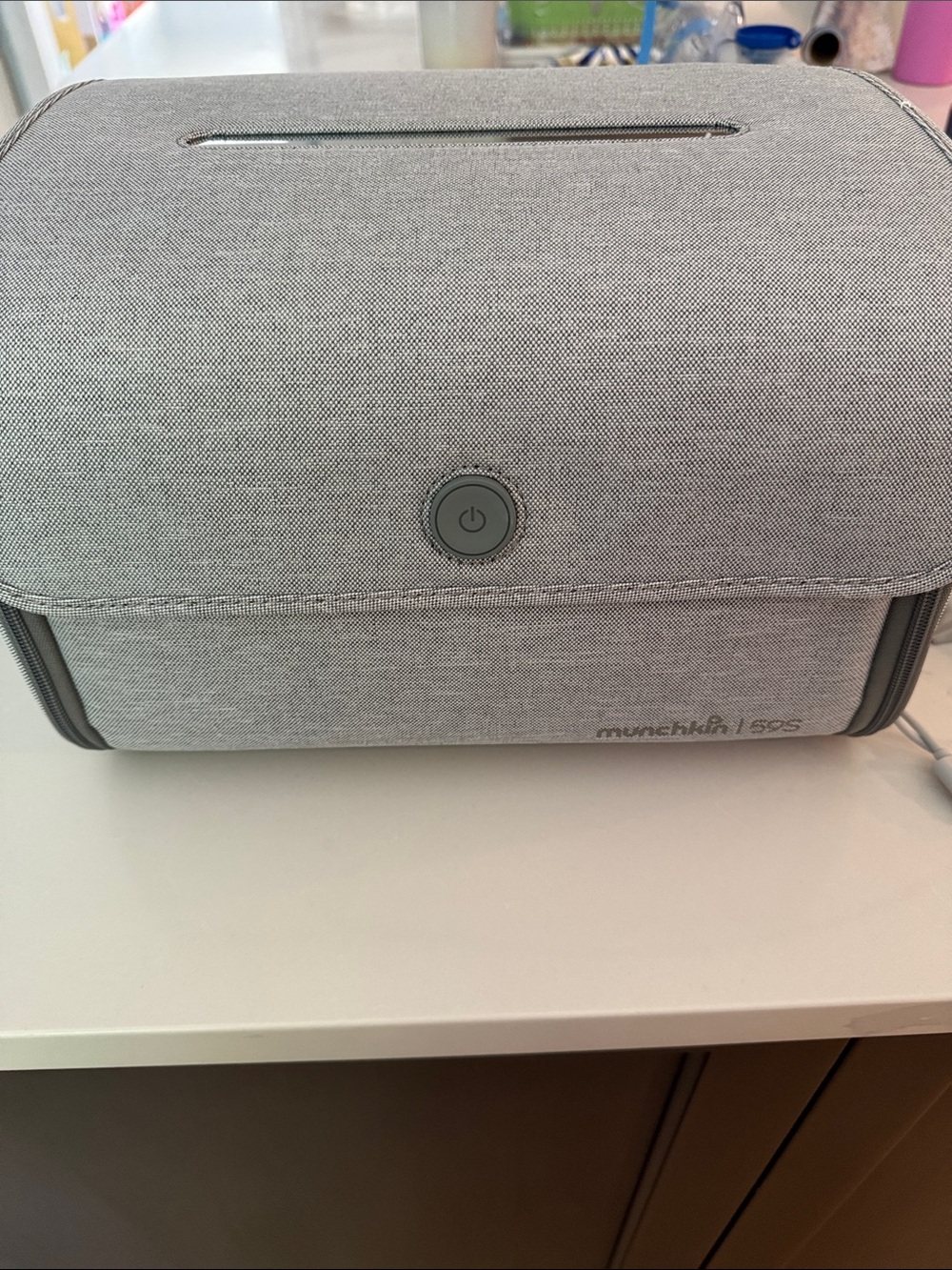 Munchkin Toy Sanitizer Light Gray Case
